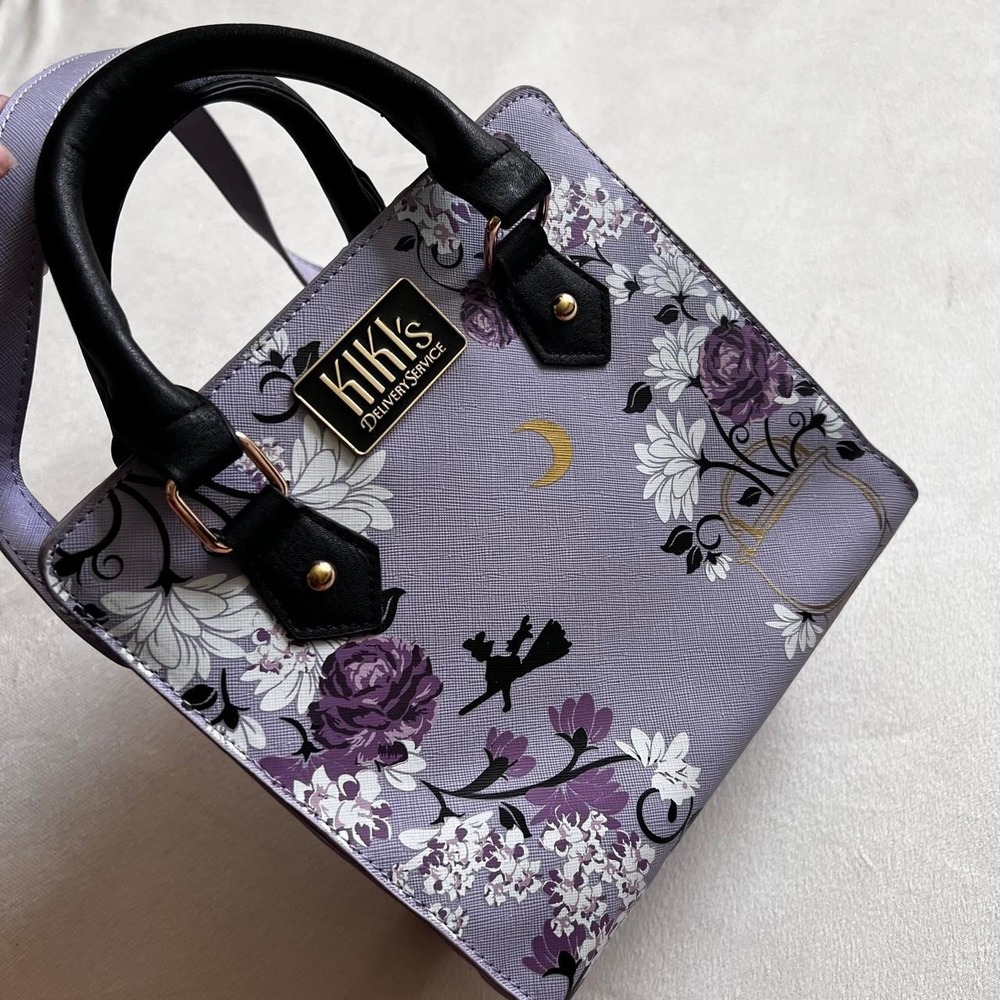 Kiki's Delivery Service handbag lavender black hot topic crossbody bag
